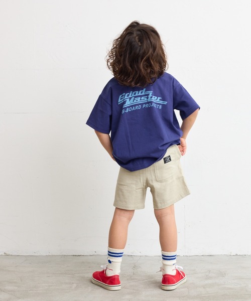 LSP WOW（エルエスピーワオ）の「【LSP WOW!】両面マイニチプリントTee（80～130cm）（Tシャツ/カットソー・キッズ・グリーン系その他/オレンジ/ラベンダー/ライトグリーン/ネイビー/エメラルド/ブラック/オレンジ系その他/グレー/オフホワイト・80/130/120/110/100/90）」の20枚目の写真