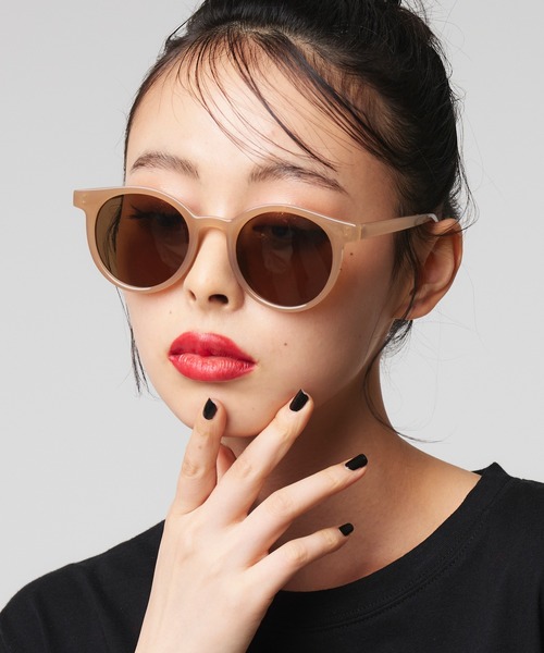 Narcissus（ナルシス）の「【Narcissus】ボストンサングラス（サングラス・レディース・ブラック/ベージュ・FREE）」の8枚目の写真