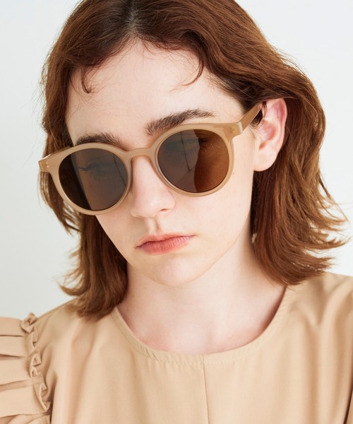 Narcissus（ナルシス）の「【Narcissus】ボストンサングラス（サングラス・レディース・ブラック/ベージュ・FREE）」の11枚目の写真