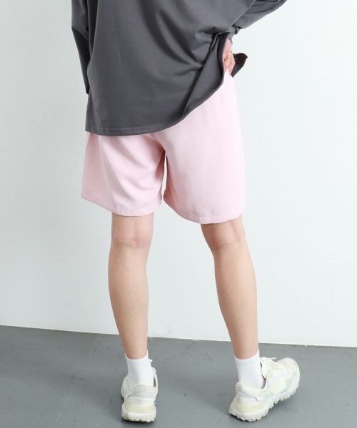Miniministore(ミニミニストア)の「ワイドパンツ カラー短パン 韓国 9色(スウェットパンツ・レディース・ラベンダー/ミント/ブラウン/ピンク/ブラック/ライトブルー/ライトイエロー/フューシャピンク/オレンジ・L/M)」の14枚目の写真