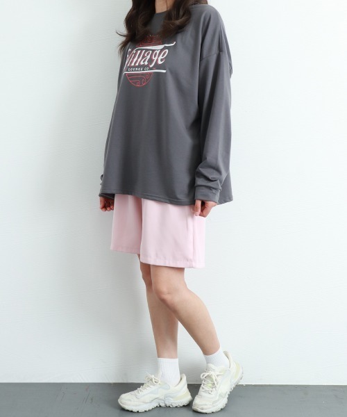 Miniministore(ミニミニストア)の「ワイドパンツ カラー短パン 韓国 9色(スウェットパンツ・レディース・ラベンダー/ミント/ブラウン/ピンク/ブラック/ライトブルー/ライトイエロー/フューシャピンク/オレンジ・L/M)」の16枚目の写真