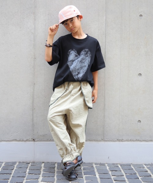 UNIT CHEST(ユニットチェスト)の「【UNIT CHEST】unique unisex T-shirt グランジハートTシャツ(Tシャツ/カットソー・メンズ・ブラック/ホワイト・L/M/S)」の19枚目の写真