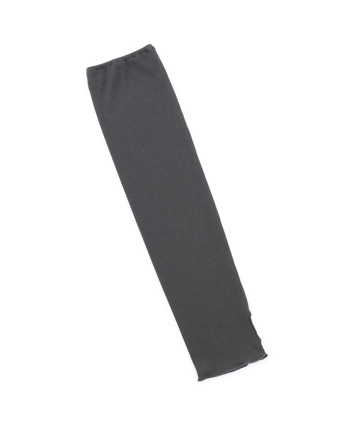 NERGY（ナージー）の「【HIBIYA-KADAN×NERGY】UVリブアームカバー（手袋・レディース・チャコールグレー/カーキ・FREE）」の4枚目の写真