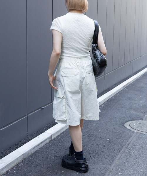 Midnight Move（ミッドナイトムーブ）の「Midnight Move／ローズレースT（Tシャツ/カットソー・レディース・ホワイト・FREE）」の3枚目の写真