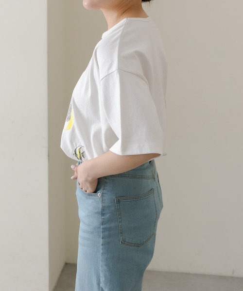 ear PAPILLONNER(イアパピヨネ)の「《綿100%/手洗い可》sampo×ear コアラTシャツ(Tシャツ/カットソー・レディース・ホワイト系その他・FREE)」の16枚目の写真