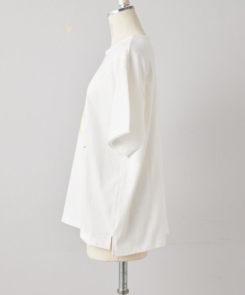 ear PAPILLONNER(イアパピヨネ)の「《綿100%/手洗い可》sampo×ear コアラTシャツ(Tシャツ/カットソー・レディース・ホワイト系その他・FREE)」の3枚目の写真