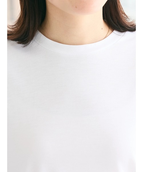 CRAFT STANDARD BOUTIQUE(クラフトスタンダードブティック)の「レーススリーブカットプルオーバー(Tシャツ/カットソー・レディース・オフホワイト/ブルー/ブラック・FREE)」の7枚目の写真