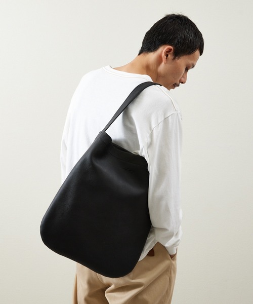 SLOW スロウ トートバッグ オールレザー ショルダーバッグ ブラック 黒 スロウ SLOW スロウ ショルダーバッグ SLOW bono ボーノ flap