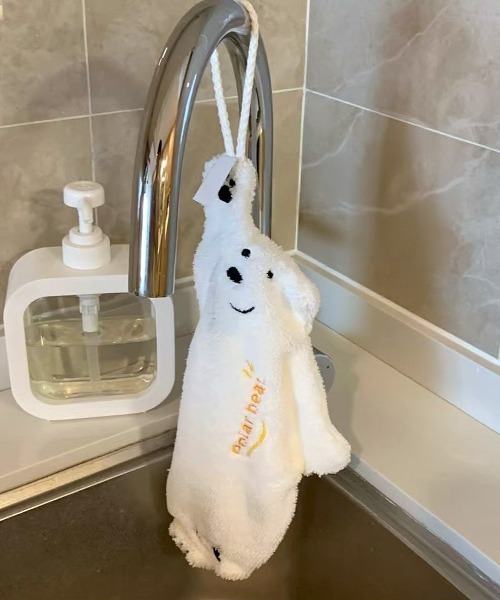 シロクマループタオル（キッチンツール）｜Made in I（メイドインアイ