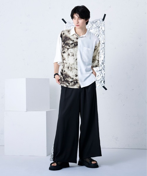 ガラキリカエシャツ（シャツ/ブラウス）｜Ellno Loset（エルノロゼット）