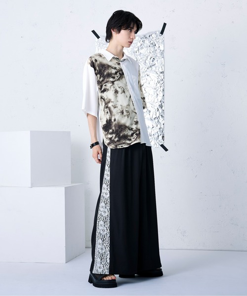 ガラキリカエシャツ（シャツ/ブラウス）｜Ellno Loset（エルノロゼット）