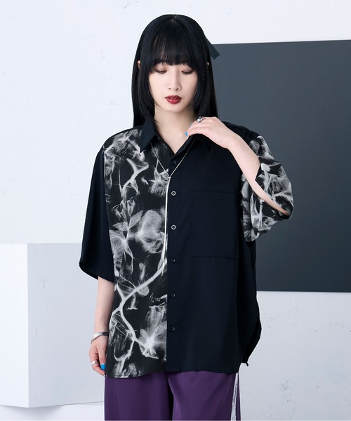 ガラキリカエシャツ（シャツ/ブラウス）｜Ellno Loset（エルノロゼット）