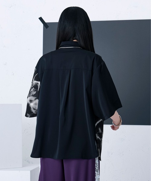 ガラキリカエシャツ（シャツ/ブラウス）｜Ellno Loset（エルノロゼット）