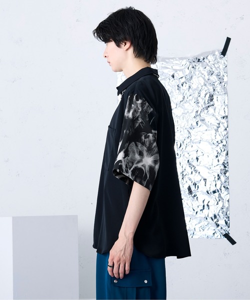 ガラキリカエシャツ（シャツ/ブラウス）｜Ellno Loset（エルノロゼット）