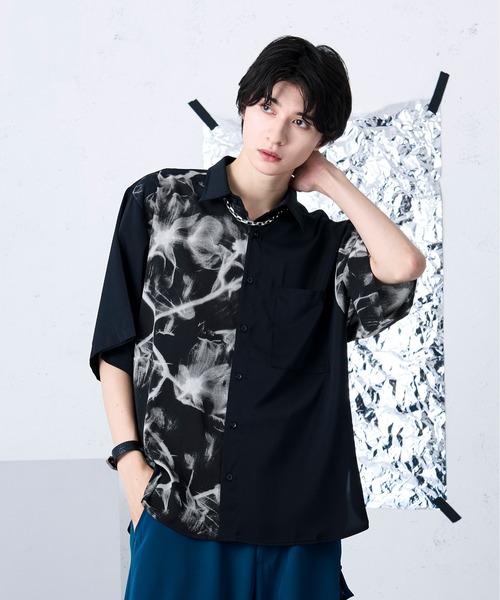 ガラキリカエシャツ（シャツ/ブラウス）｜Ellno Loset（エルノロゼット）