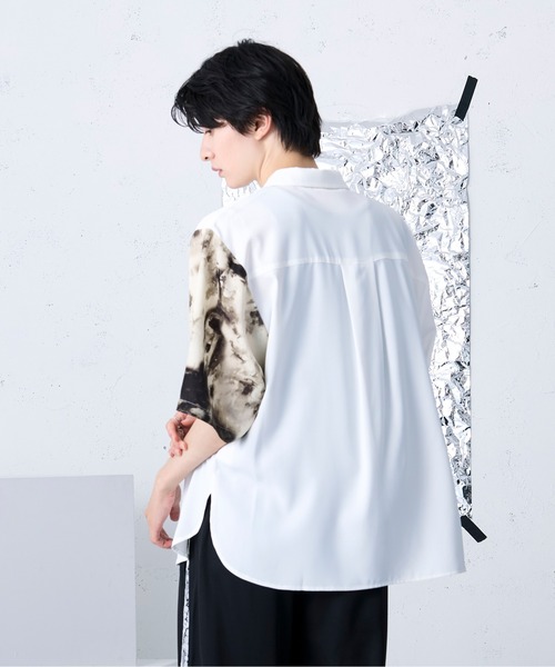 ガラキリカエシャツ（シャツ/ブラウス）｜Ellno Loset（エルノロゼット）