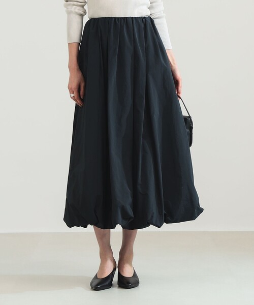 Demi-Luxe BEAMS（デミルクス ビームス）の「バルーン スカート（スカート・レディース・ホワイト/ブラック/ベージュ・36/38）」の18枚目の写真