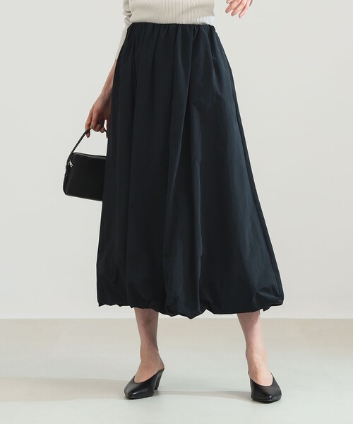 Demi-Luxe BEAMS（デミルクス ビームス）の「バルーン スカート（スカート・レディース・ホワイト/ブラック/ベージュ・36/38）」の19枚目の写真