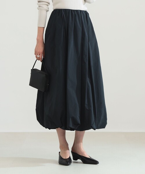 Demi-Luxe BEAMS（デミルクス ビームス）の「バルーン スカート（スカート・レディース・ホワイト/ブラック/ベージュ・36/38）」の20枚目の写真