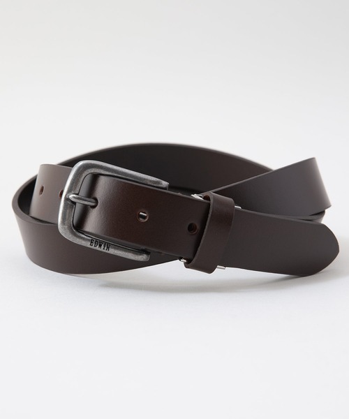 EDWIN(エドウィン)の「【EDWIN/エドウィン】30MM プレーンベルト 牛革(ベルト・メンズ・ブラウン/ダークブラウン/ブラック・FREE)」の6枚目の写真