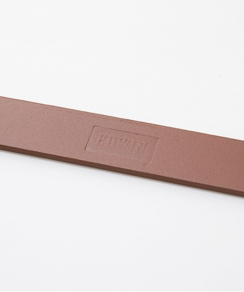 EDWIN(エドウィン)の「【EDWIN/エドウィン】30MM プレーンベルト 牛革(ベルト・メンズ・ブラウン/ダークブラウン/ブラック・FREE)」の11枚目の写真