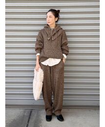 Ungrid | メランジニットルーズパンツ(その他パンツ)