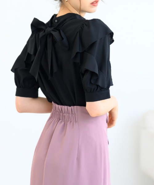 Frills live blouse / MM438108