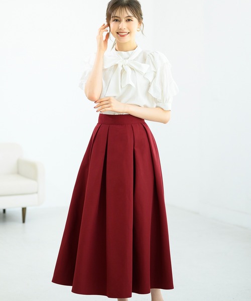 MISCH MASCH（ミッシュマッシュ）の「フリルスリーブブラウス/MM438108（シャツ/ブラウス・レディース・ブラック/ホワイト/ピンク・ﾌﾘ-）」の16枚目の写真