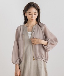 メッシュブルゾン≪手洗い可能≫