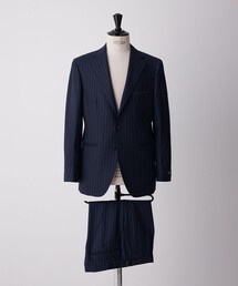 美品★SOVEREIGN ハンドライン チョークストライプ シングル3Bスーツ 86656529_b_01_215.jpg