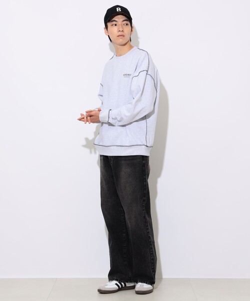 Bonpoint　ボートネックスウェット　いちご泥棒　8a Bonpoint Striped Sweater | White | FARFETCH