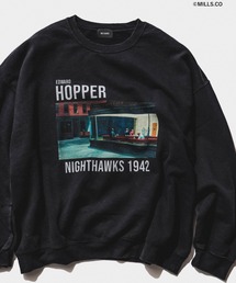 BEAMS T | BEAMS / EDWARD HOPPER CREW SWEAT(スウェット)