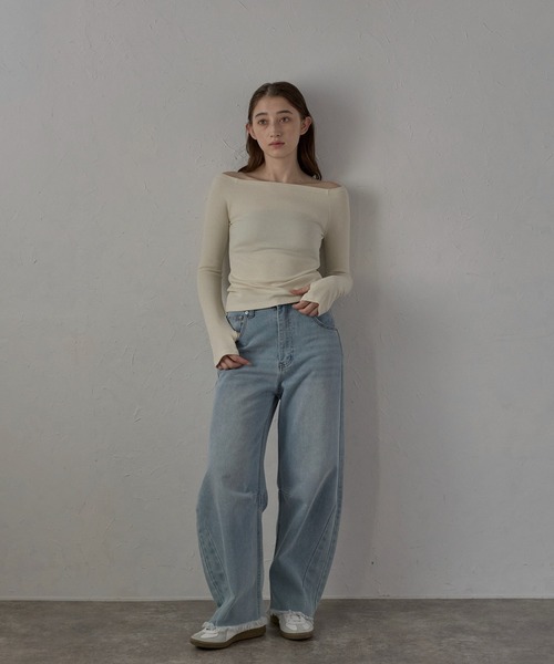 model：H164 着用サイズ：FREE