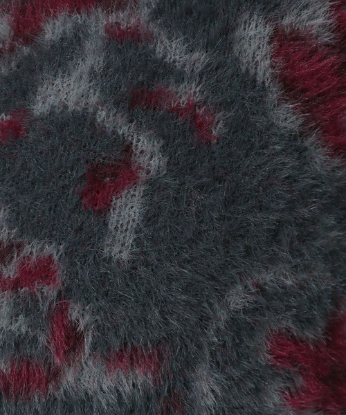 HARE(ハレ)の「シャギーガラニットビスチェ(HARE)(ベスト・レディース・レッド/ライトグレー・FREE)」の20枚目の写真