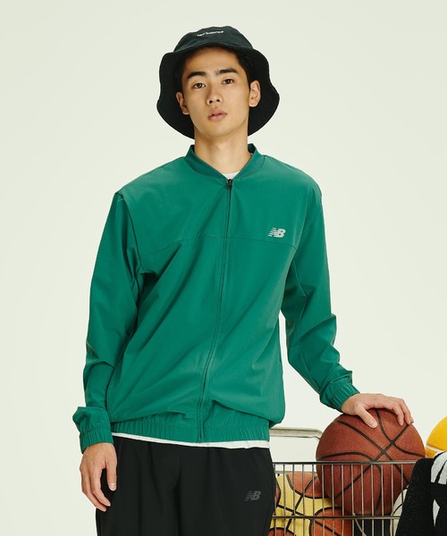 【セール】ストレッチウーブンボンバージャケット（その他アウター）｜New Balance（ニューバランス）