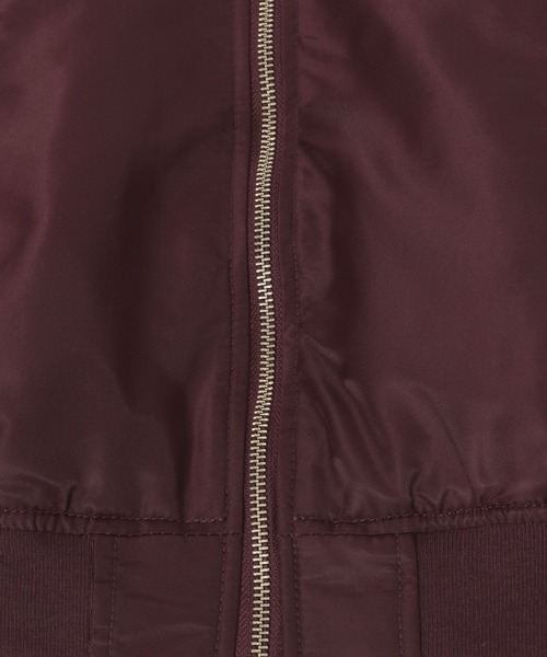 LOWRYS FARM(ローリーズファーム)の「2WAYベストMA1 133583(MA-1・レディース・ネイビー/カーキ/レッド・FREE)」の9枚目の写真