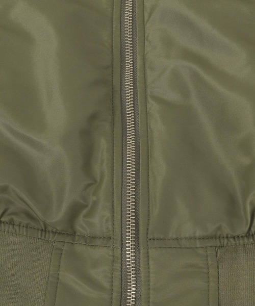 LOWRYS FARM(ローリーズファーム)の「2WAYベストMA1 133583(MA-1・レディース・ネイビー/カーキ/レッド・FREE)」の10枚目の写真