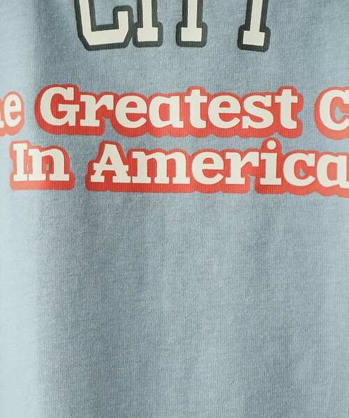 Cutie Blonde（キューティーブロンド）の「◆【洗える】ロゴデザインでこなれ見え フリルスリーブTシャツ（Tシャツ/カットソー・レディース・ブルー系/ホワイト系その他/チャコールグレー/ベージュ系1・03/02/04）」の16枚目の写真