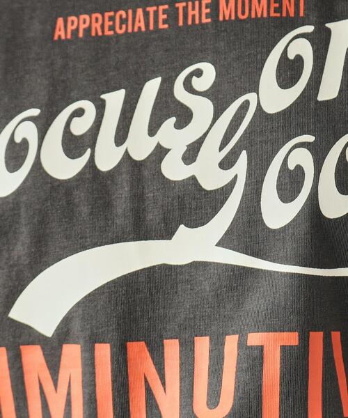 Cutie Blonde（キューティーブロンド）の「◆【洗える】ロゴデザインでこなれ見え フリルスリーブTシャツ（Tシャツ/カットソー・レディース・ブルー系/ホワイト系その他/チャコールグレー/ベージュ系1・03/02/04）」の20枚目の写真