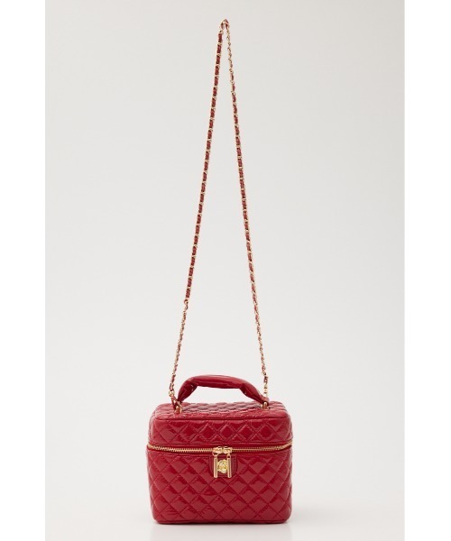 rienda（リエンダ）の「エナメルバニティーバッグ（ショルダーバッグ・レディース・ブラック/ピンクゴールド/レッド・FREE）」の16枚目の写真