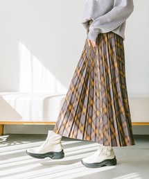 GLOBAL WORK | お手入れらくらくプリーツスカート/115671(スカート)