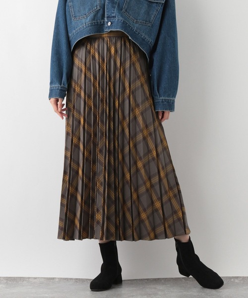 セール】お手入れらくらくプリーツスカート/115671（スカート