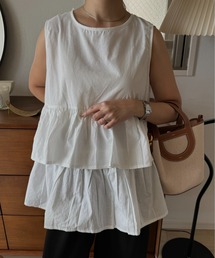 flare frill blouse / フレアフリルブラウス