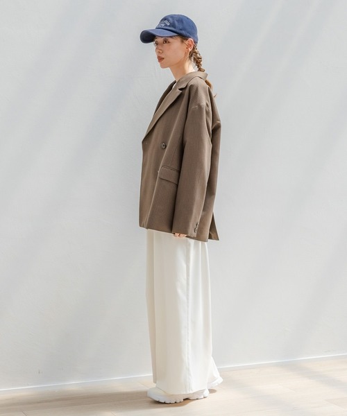 LAKOLE(ラコレ)の「アソートダブルジャケット / 142581(テーラードジャケット・レディース・ブラック/カーキ/ブラウン/ベージュ・SMALL/MEDIUM)」の11枚目の写真