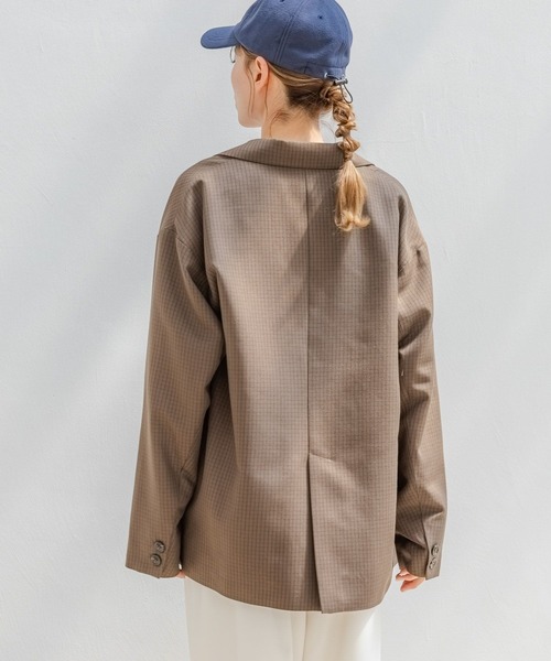 LAKOLE(ラコレ)の「アソートダブルジャケット / 142581(テーラードジャケット・レディース・ブラック/カーキ/ブラウン/ベージュ・SMALL/MEDIUM)」の16枚目の写真