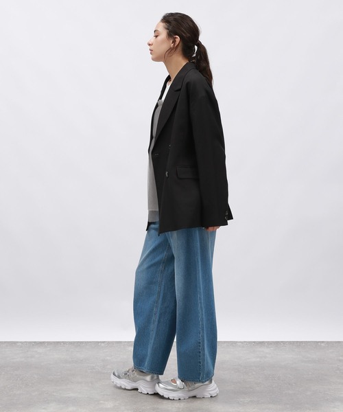 LAKOLE(ラコレ)の「アソートダブルジャケット / 142581(テーラードジャケット・レディース・ブラック/カーキ/ブラウン/ベージュ・SMALL/MEDIUM)」の17枚目の写真