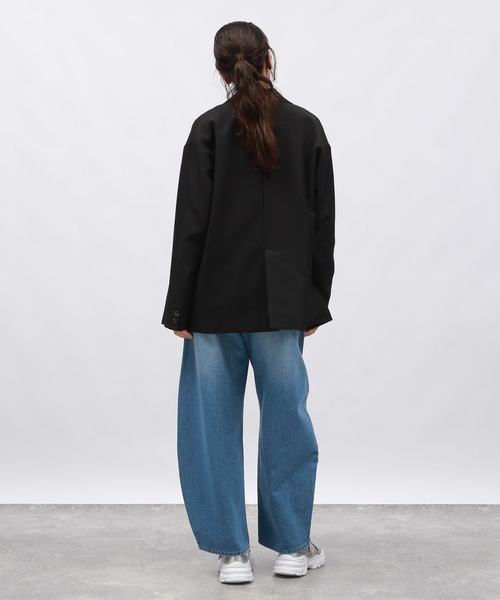 LAKOLE(ラコレ)の「アソートダブルジャケット / 142581(テーラードジャケット・レディース・ブラック/カーキ/ブラウン/ベージュ・SMALL/MEDIUM)」の18枚目の写真