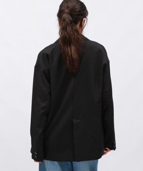 LAKOLE(ラコレ)の「アソートダブルジャケット / 142581(テーラードジャケット・レディース・ブラック/カーキ/ブラウン/ベージュ・SMALL/MEDIUM)」の21枚目の写真