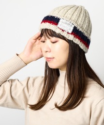 2ライン ニット ワッチキャップ