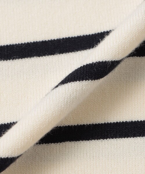 MACKINTOSH PHILOSOPHY(マッキントッシュ フィロソフィー)の「Cleric Collar Knit ワイドフィット(ニット/セーター・レディース・ホワイト系その他/ダークネイビー/ダークブラウン/グレー系その他・38)」の8枚目の写真